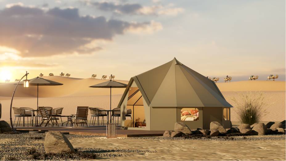 来宾露营酒店帐篷厂家